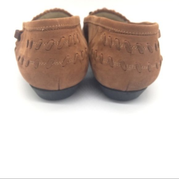 Donald J. Pliner Beaded Loafer Brown Leather 7.5 - Picture 6 of 7